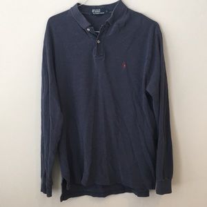 💥Polo by Ralph Lauren - Men’s LS Polo (Dark Blue)